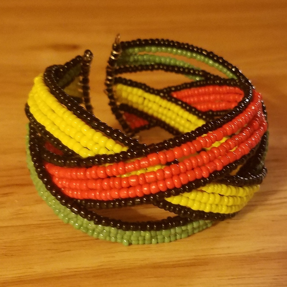 Jamaican Flag Color Bracelet